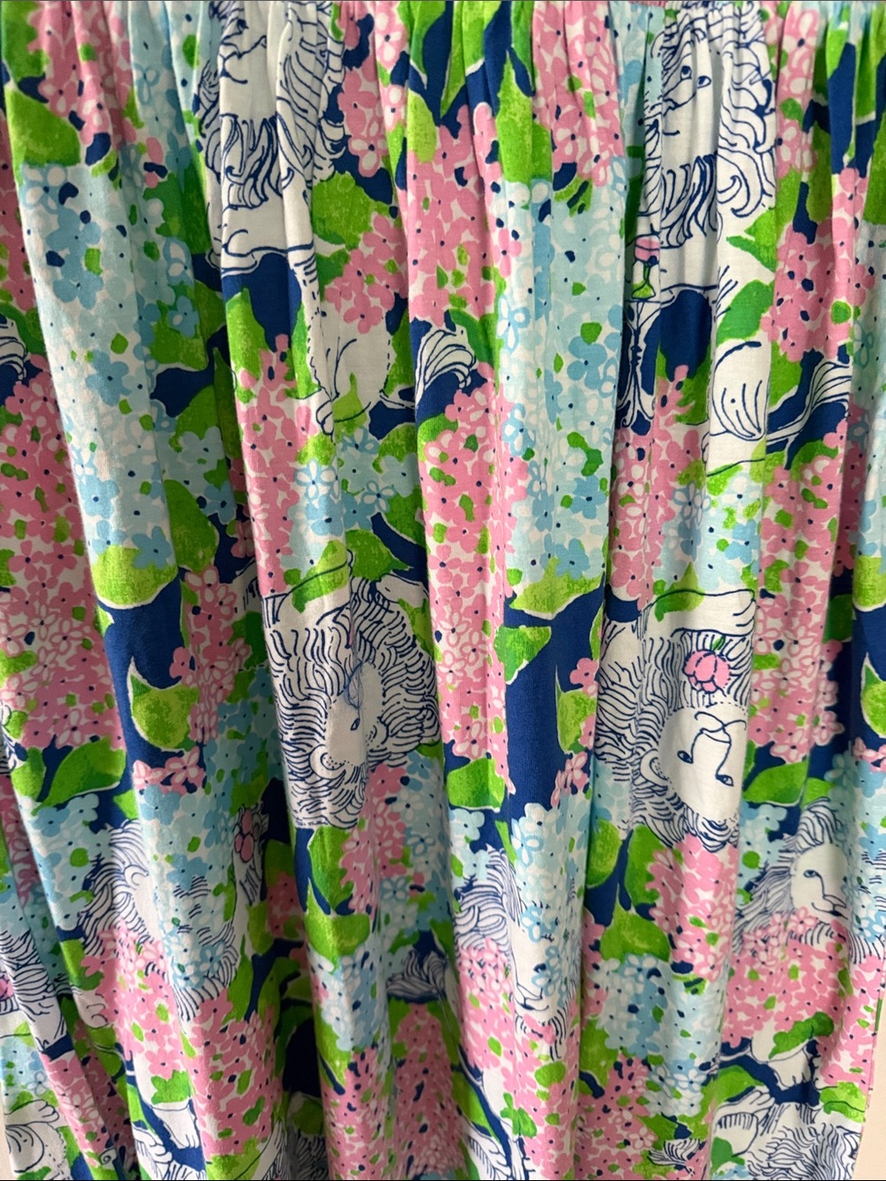 Lily Pulitzer Amiria Maxi Dress in Blue, Pink & Green. Size large. NWT - Picture 3 of 5
